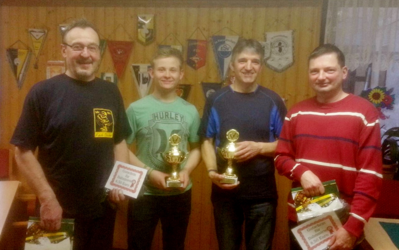 von links: Reinhard Bilz, Philipp Bauer, Andreas Sowein, Frank Matthes